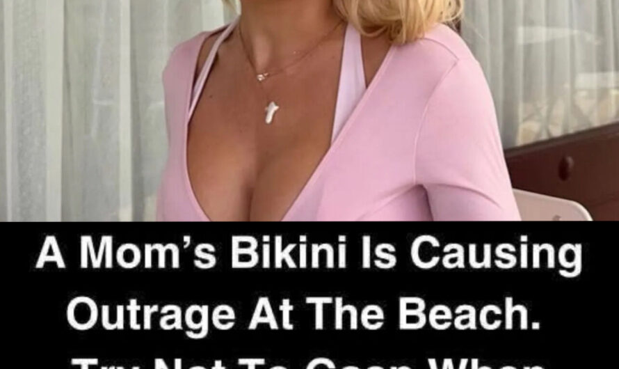 A Mom’s Bikini Is Causing Outrage At The Beach. Try Not To Gasp When You See It