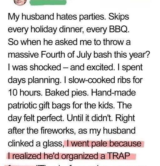 He Hosted the Perfect Party – Then Turned It into a Public Divorce Announcement