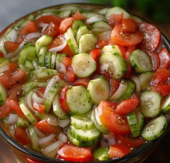 Fresh, Tangy & Addictive Salad Recipe