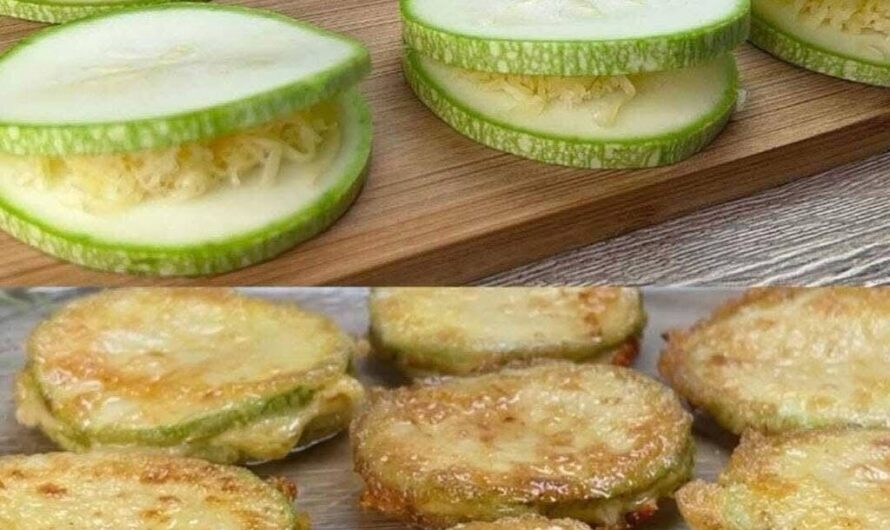 Cheesy Pan-Fried Zucchini Rounds