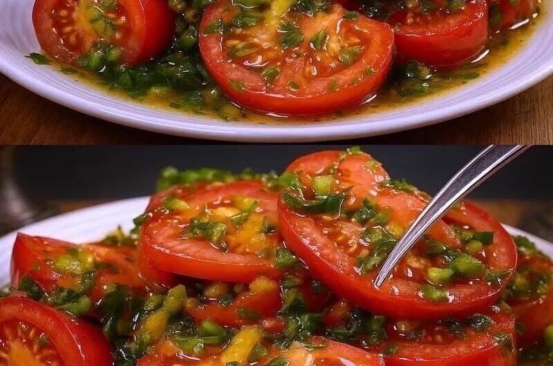 Magic Tomato Salad: The explosion of flavor in your mouth