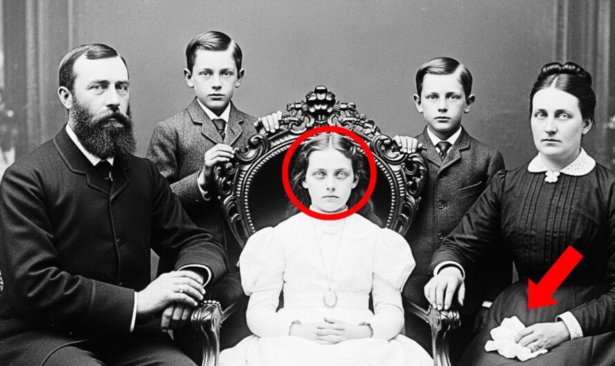 For Decades, They Thought It Was Just A Family Photo — Until They Saw Where The Little Girl Was Looking