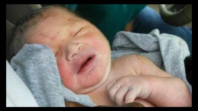 Baby, was found in a trash can earlier today, it’s over..